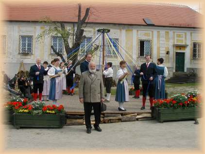 Dreharbeiten mit Sepp Forcher